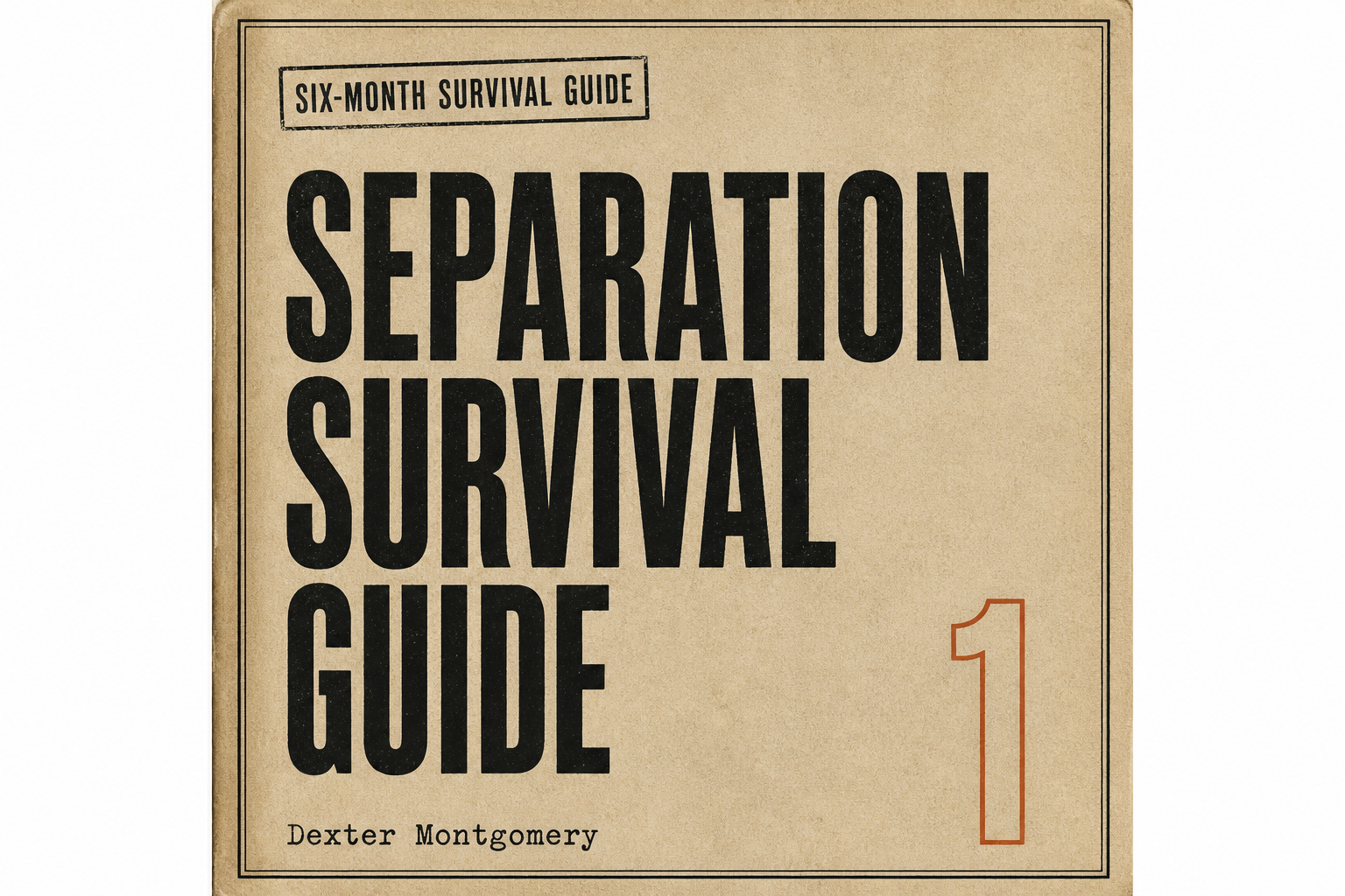 Cover of Separation Survival Guide by Dexter Montgomery